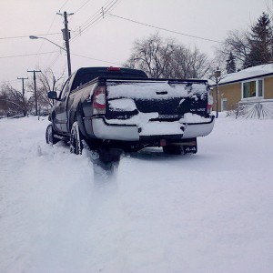 Tacoma In The Snow