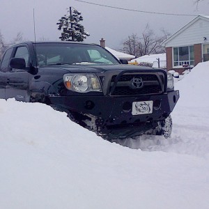 Tacoma In The Snow