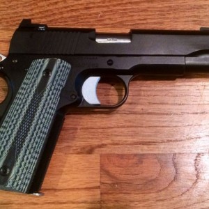 Picked up my first 1911. Dan Wesson V-Bob.