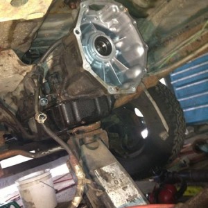 Transfer case down...