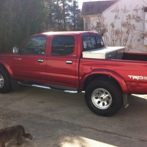 16 x 8 VISION Scorpion wheel  3.63 b.s.  -22 offset