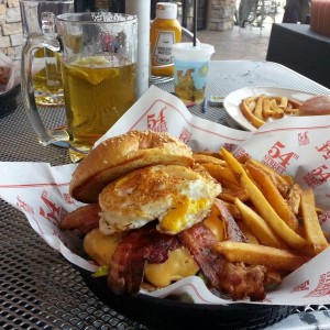 And a burger