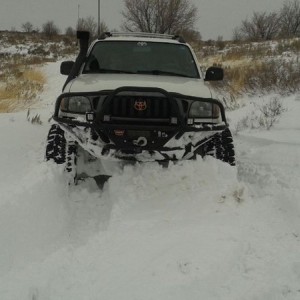 A little weekend snow fun