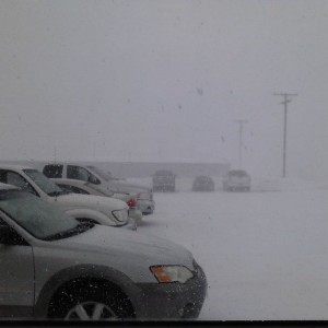 It was sunny an hour ago :(