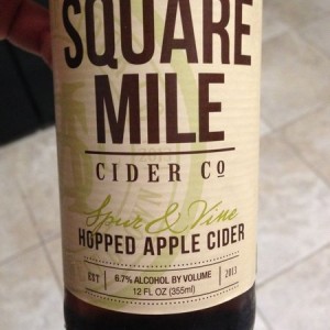 Hopped cider... Interesting