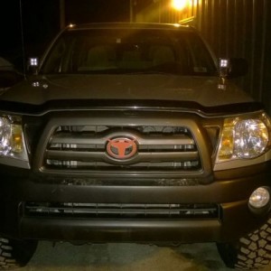 CBI ditch light brackets and Rigid Dually spots