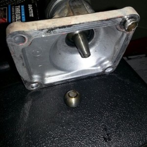 No, it wasn't the short shifter that came apart.