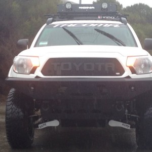 BAMF LCA skid tacoma toyota 2014 trd offroad white