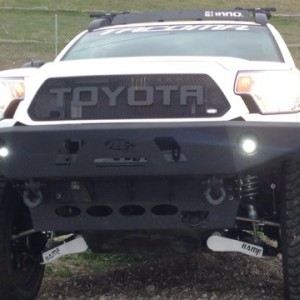 2014 tacoma inno rack - bestop - trd offroad - white - bamf - skid plates
