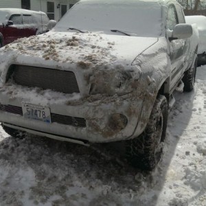 Fuck you snow plow!
