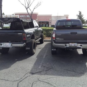 offroad tacoma at trader joes