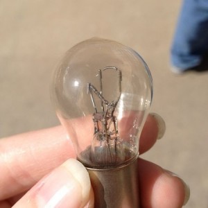 Good guy bulb melts, fixes itself, and still works. :D