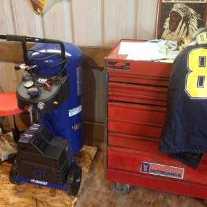 New toy - 20 gallon 200 psi, I got it for 32% off. After a couple gift card