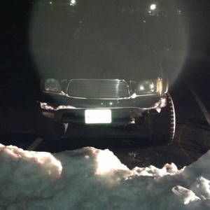 The front of it after the wreck