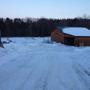 More plowing too!