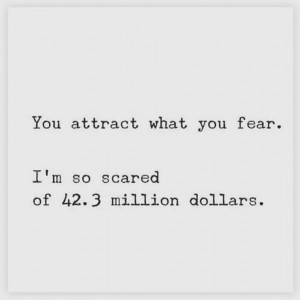 Attract-what-you-fear