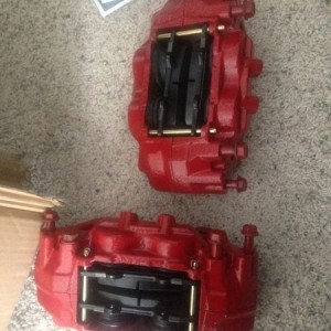 Got the Tundra brakes assembled. Boosted taco needs to be able to stop!
