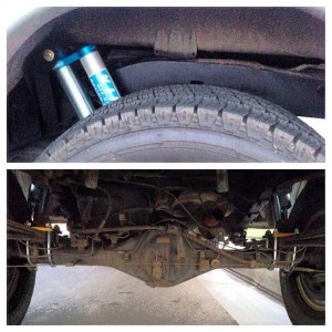 Total Chaos 2.0 Rear shock mounts w/ King 2.0 Shocks