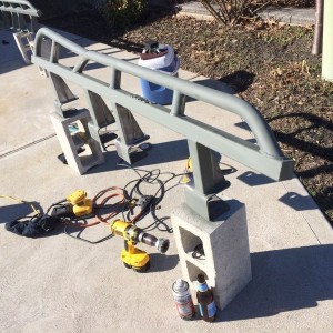 Passenger side primed