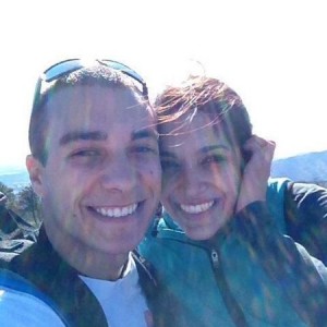 Old Rag Hike (me and the lady at the summit)