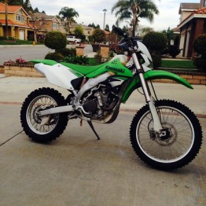 Just picked up this 2008 KLX450R for a steal.