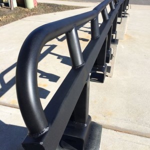 2nd coat of Rust-Oleum Textured black
