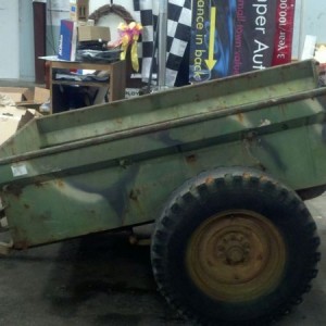 Picked up my off-road trailer. Got a lot of work ahead of me.