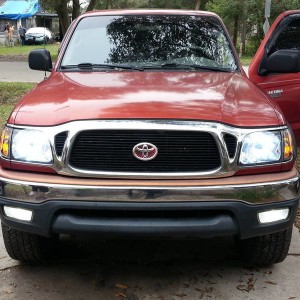 front of truck