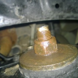 Anyone know some good ways to get this nut off?