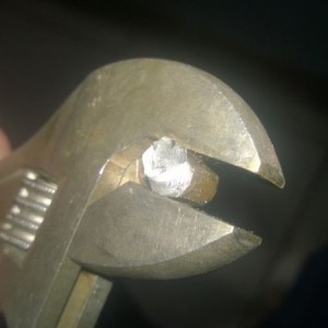 Stuck in my crescent wrench