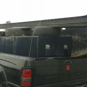 Free materials for widening my car trailer and adding a tool box