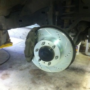 New rotors and pads