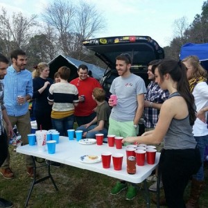 Tailgate set up