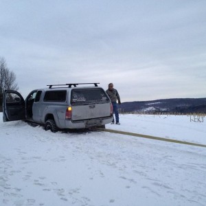 Strap was tight enough to walk across!