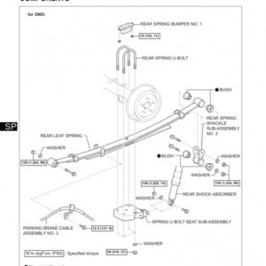 FSM_Torque_Specs_-_Leaf_Spring_Diagram_2wd_