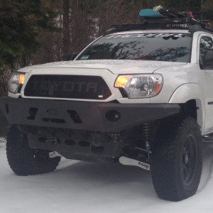 toyota tacoma 2014 2012 trd offroad white 4x4 all pro allpro skid plates ro