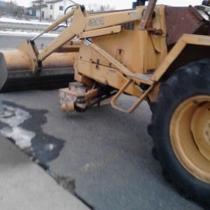 Rough neighborhood. 2 tires missing :eek: