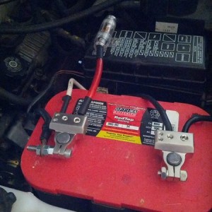 New battery setup