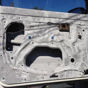 Door sound proofing