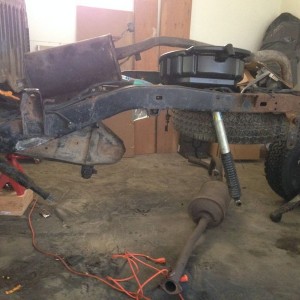 Ready for new spring hangers.