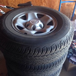 16" OEM Steel Wheel tires and wheels