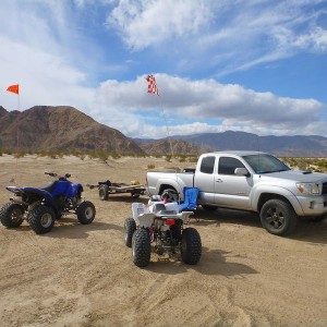 Tacoma and the desert toys