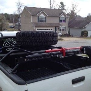 Got the spare mounted today.