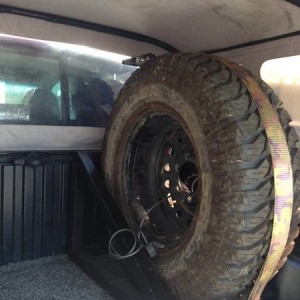 spare tire cb radio