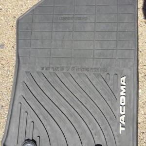 Passenger floor mat