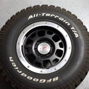 TRD beadlock wheel