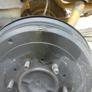 leaking axle seal