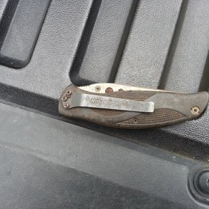 Found my knife I lost 2 years ago
