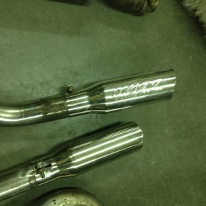 Dual Exhaust control arm