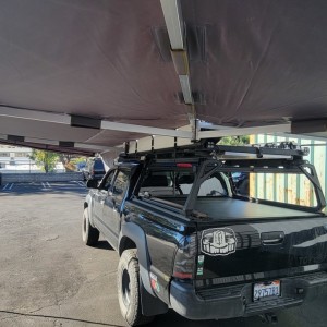 Awning Deployed Rear Close